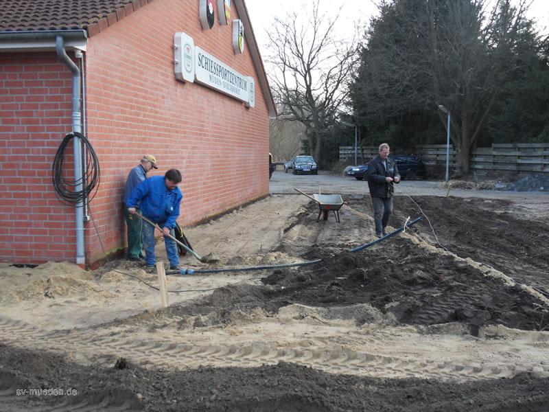 Pflasterarbeiten am Schießsportzentrum (2. Akt) – Bild 9 von 15