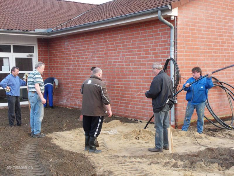 Pflasterarbeiten am Schießsportzentrum (2. Akt) – Bild 10 von 15