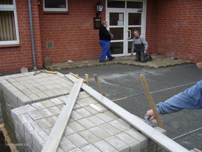 Pflasterarbeiten am Schießsportzentrum (3. Akt) – Bild 56 von 61