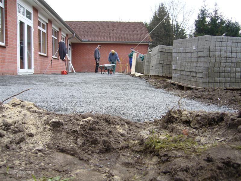 Pflasterarbeiten am Schießsportzentrum (3. Akt) – Bild 49 von 61